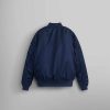 Youth Alpha Industries Bomber Jackets | Nasa Ma-1 Bomber Jacket Y Replica Blue