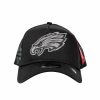 Nfl Alpha Industries Nfl X Alpha X New Era - Caps | Philadelphia Eagles X Alpha X New Era 940 Cap Black
