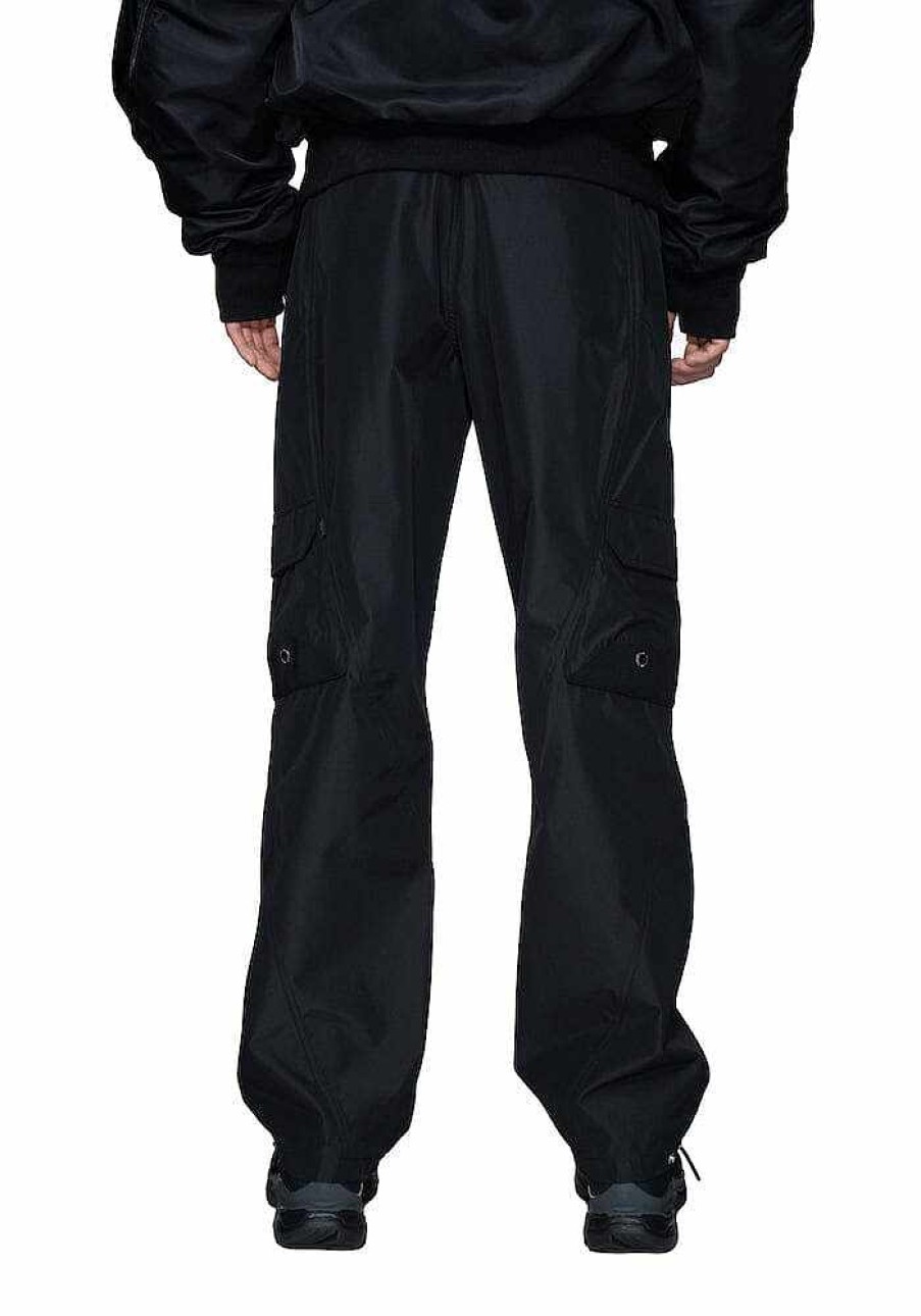 Men Alpha Industries Pants + Shorts | Alpha X San San Gear Windblock Pants Black